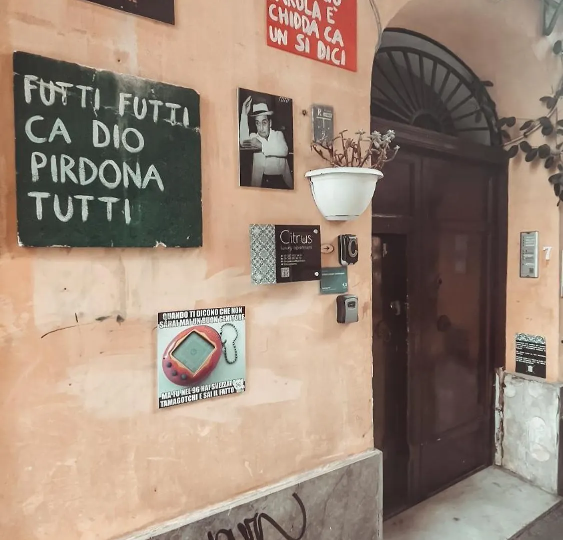Hébergement de vacances Citrus Luxury Apartment - Holiday Apartment With Up To 3 Bedrooms In Palermo Center Italie